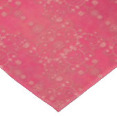 Nappe Motif damassé élégant rose profond (Angle)