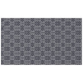 Nappe Motif damassé noir et blanc (Devant (Horizontal))