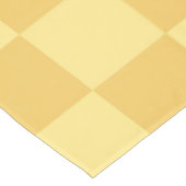 Nappe Motif damier jaune (Angle)