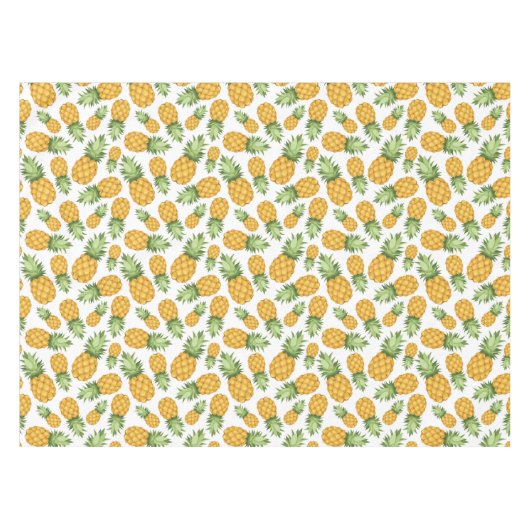 Nappe Motif d'ananas de bande dessinée (Devant (Horizontal))