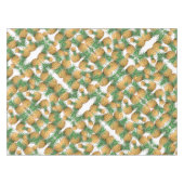 Nappe Motif d'ananas Stylisé vert pâle (Devant (Horizontal))