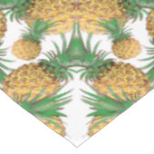 Nappe Motif d'ananas Stylisé vert pâle (Angle)