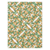 Nappe Motif d'ananas Stylisé vert pâle (Devant)