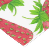 Nappe Motif d'aquarelle de fraises (Angle)
