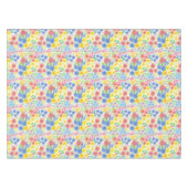 Nappe Motif d'aquarelle florale (Devant (Horizontal))