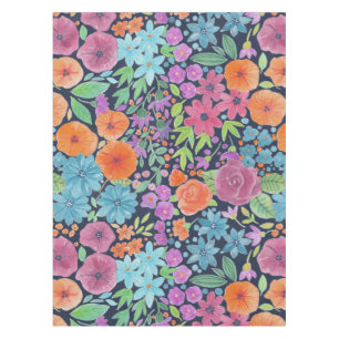 Nappe Motif d'aquarelle florale