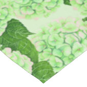 Nappe Motif d'aquarelle Hydrangea (Angle)
