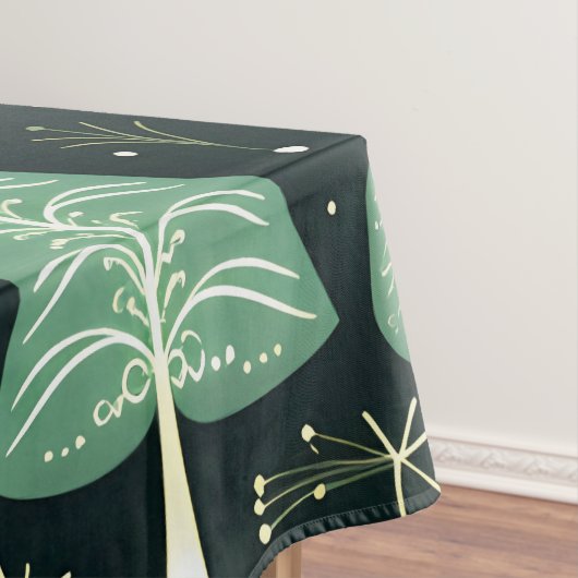 Nappe Motif d'arbre de Noël (In Situ)