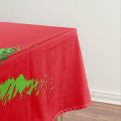 Nappe motif d'arbre de Noël (In Situ)