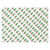 Nappe Motif d'arbre de Noël (Devant (Horizontal))