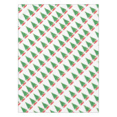 Nappe Motif d'arbre de Noël (Devant)