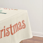 Nappe Motif d'arbre de Noël (In Situ)