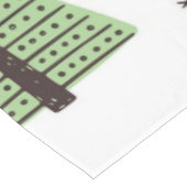 Nappe motif d'arbre de Noël (Angle)
