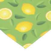 Nappe Motif d'arrière - plan de citrons (Angle)