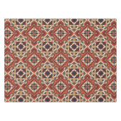 Nappe motif d'art de bloc de patchwork géométrique vinta (Devant (Horizontal))