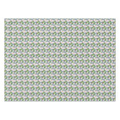 Nappe Motif d'art de cactus d'aquarelle (Devant (Horizontal))