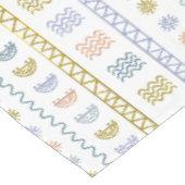Nappe Motif d'art populaire scandinave (Angle)