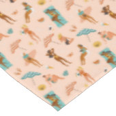 Nappe Motif de bains de soleil de plage (Angle)