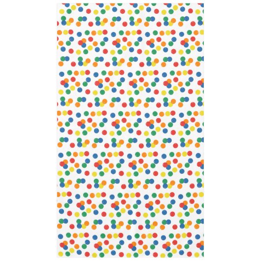 Nappe Motif de balle coloré (Devant)