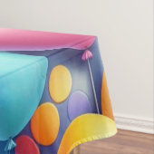Nappe Motif de ballons colorés (In Situ)