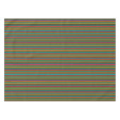 Nappe Motif de bande multicolore joyeux (Devant (Horizontal))