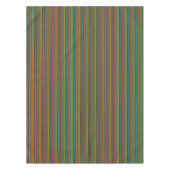 Nappe Motif de bande multicolore joyeux (Devant)