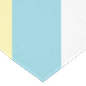 Nappe Motif de bandes de couleurs cool (Angle)