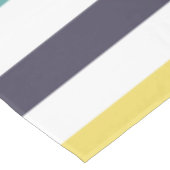 Nappe Motif de bandes horizontales larges arc-en-ciel (Angle)