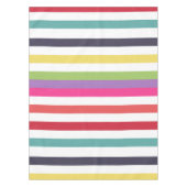 Nappe Motif de bandes horizontales larges arc-en-ciel (Devant)