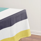 Nappe Motif de bandes horizontales larges arc-en-ciel (In Situ)