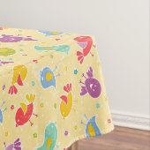 Nappe Motif de bébé avec les oiseaux mignons (In Situ)