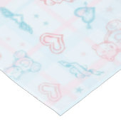 Nappe motif de bébé avec l'ours de nounours (Angle)