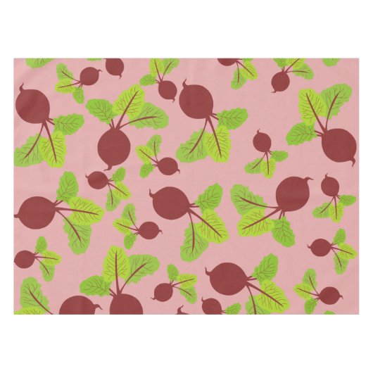 Nappe Motif de betteraves (Devant (Horizontal))