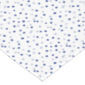 Nappe Motif de bleuets éparpillés (Angle)