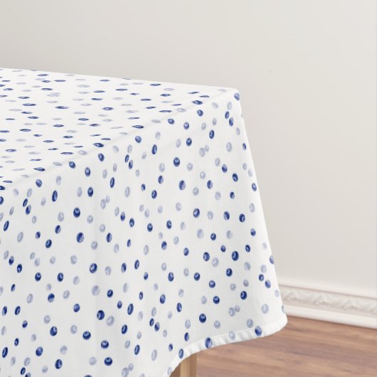Nappe Motif de bleuets éparpillés (In Situ)