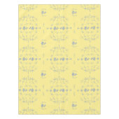 Nappe Motif de bloc Hydrangea - Jaune et Bleu (Devant)