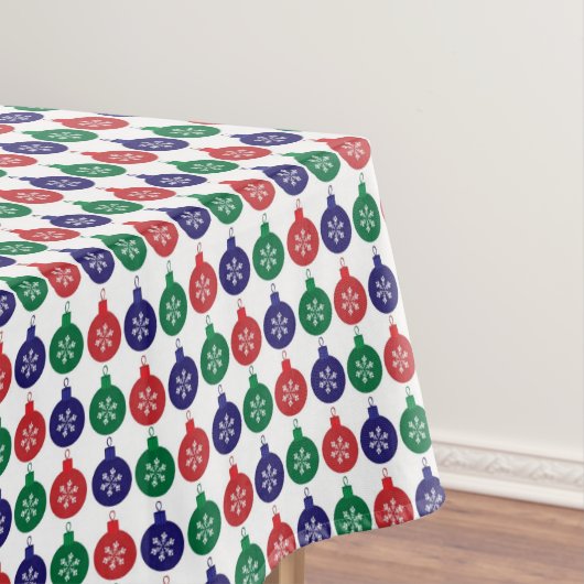 Nappe Motif de boule de Noël coloré (In Situ)