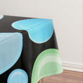 Nappe motif de boules 3D.01.b Black BG (In Situ)