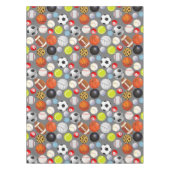 Nappe Motif de boules de sport Lblue BG (Devant)