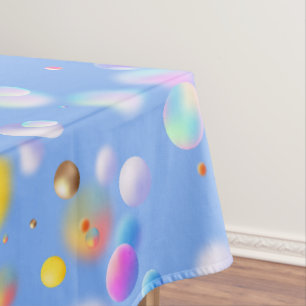 Nappe motif de boules flottantes 3D. Aucun groupe