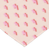 Nappe Motif de boulon de foudre rose (Angle)
