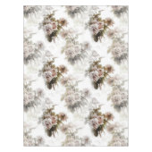 Nappe Motif de bouquet gris rose rose doux (Devant)