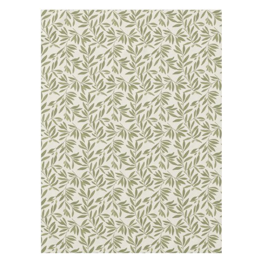 Nappe Motif de branche d'olive minimal (Devant)