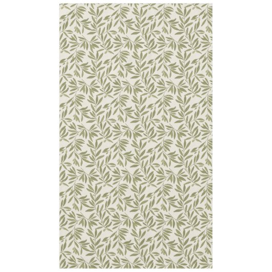 Nappe Motif de branche d'olive minimal (Devant)