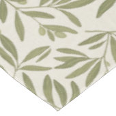 Nappe Motif de branche d'olive minimal (Angle)