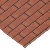 Nappe Motif de brique rouge (Angle)