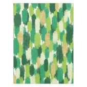 Nappe Motif de brosses Abstrait Gold vert (Devant)