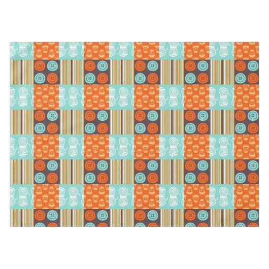 Nappe motif de Bruit-art - cousant (Devant (Horizontal))