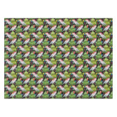 Nappe Motif de cacatoès de Noël d'été (Devant (Horizontal))