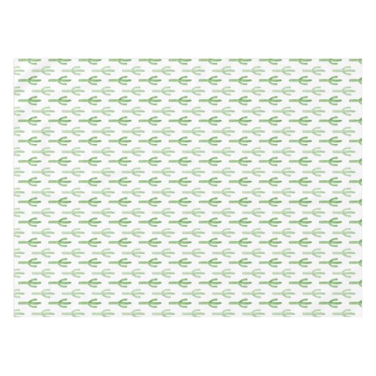 Nappe Motif de cactus aquarelle (Devant (Horizontal))